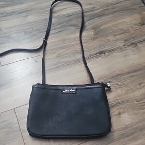 Calvin Klein Elegant Black Shoulder Bag